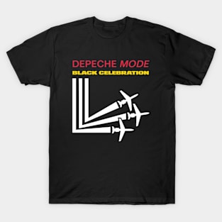 Depeche Mode - Black Celebration Planes T-Shirt